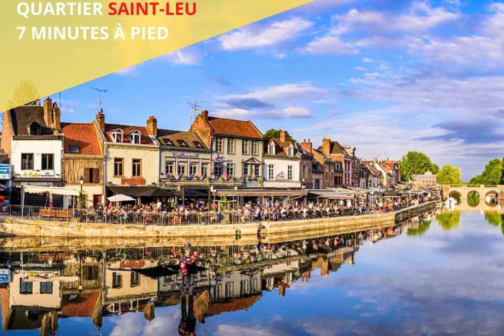 Charmant T2 Hyper-Centre, Netflix, Gare Amiens Exterior foto